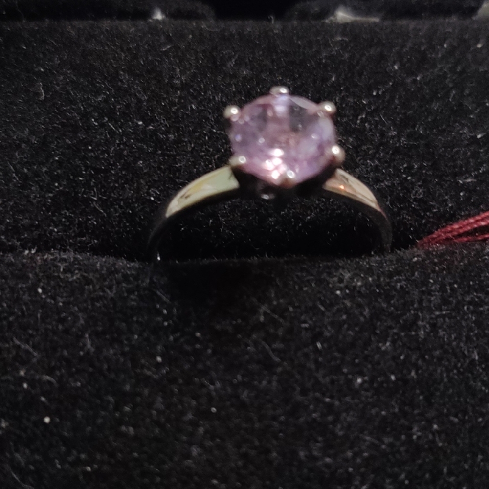 Amethyst Sterling Silver Ring